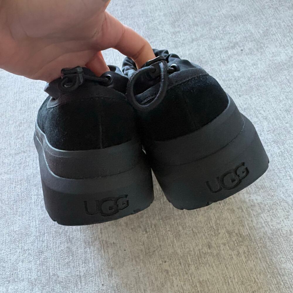NWOT UGG Tasman Weather Hybrid slip-on shoes in black - Picture 3 of 5